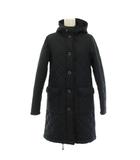 トラディショナルウェザーウェア Traditional Weatherwear キルティングコート 中綿 裏地ボア アウター 36 紺 ネイビー フード付き 長袖 /YM ■ECD003