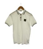 ストーンアイランド STONE ISLAND ポロシャツ 半袖 ロゴ 14/170 白 ホワイト 681621348 /AN68 ■ECD003