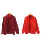 ワイルドシングス WILDTHINGS コーチジャケット リバーシブル 赤 レッド 無地 アウター /BB ■ECD003
