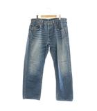 リーバイス Levi's デニムパンツ ジーンズ ワイドテーパード バギー ボタンフライ W34 L32 ブルー /ES ■OS■ECD003