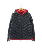 トミーヒルフィガー TOMMY HILFIGER ダウンジャケット ジップアップ フード S ネイビー /HK ■ECD003