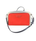 ローリン カラーブロック カメラバッグ Lauryn Colorblock Camera Crossbody Bag ショルダーバッグ レザー 赤 レッド 白 ホワイト /SS ■OS ■ECE004