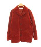 チャップス CHAPS ステンカラーコート 中綿コート ベロア ロング L オレンジ 2235-8791 /HN ■ECE004