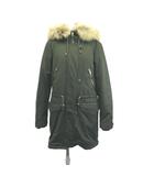 ザラ トラファルック ZARA Trafaluc モッズコート XS カーキ フード付きファー 長袖 無地 /NP ■ECE004