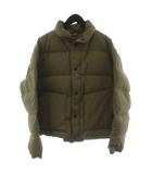 ショット SCHOTT ダウンジャケット 上着 ジャンパー M ベージュ 長袖 襟付き /GG ■ECE004