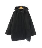マックスマーラ ウィークエンドライン MAX MARA WEEKEND LINE 中綿コート アウター フード 42 ブラック /CX ■ECE004