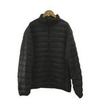 ユニクロ UNIQLO ウルトラライトダウンジャケット L ダークブラウン 無地 スタンドカラー 長袖 /SH ■ECA004
