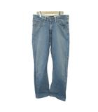 トミーヒルフィガー TOMMY HILFIGER デニム ジーンズ M ブルー ウォッシュ加工 /NP ■ECA004