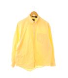 ギャップ GAP シャツ 長袖 前開き コットン M 黄色 /NR ■ECD001