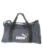 プーマ PUMA ボストンバッグ ショルダー 紺 ネイビー ロゴプリント ファスナー開閉 /AH1 ■GY59