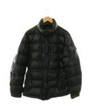 パッゾ PAZZO デニムストア DENIMSTORE ダウンジャケット ジップアップ XL ブラック /DO ■ECB004