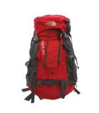 ザノースフェイス THE NORTH FACE バックパック リュック 赤 レッド 黒 ブラック フラップ付き 1331-59-NI56 /SX ■ECG003