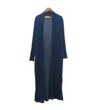 セシルマクビー CECIL McBEE ロングカーディガン 長袖 M 青 ブルー /MD■ECB001