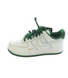 ナイキ NIKE タグ付き エア フォース 1 07 ミニ ジュエル AIR FORCE 1 07 MINI JEWEL スニーカー US7 24cm 白 ホワイト 緑 グリーン IB6543-102 /SS ■OS ■GY53