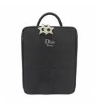 ディオールビューティ Dior Beauty ノベルティ バニティバッグ ポーチ付き 4点セット 黒 スターモチーフ ジップクロージャー ハンドル付き /SY58 ■GY53