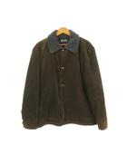チャップス CHAPS RALPH LAUREN ジャケット 上着 M 茶 ブラウン カーキ ボア襟 コーデュロイ 長袖 1532-4284 /AH23 ■ECD004