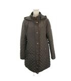 ローレンラルフローレン LAUREN RALPH LAUREN コート M カーキ キルティング加工 長袖 フード付き 74884 332 /AH13 ■ECD004