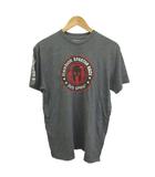 リーボック Reebok Tシャツ M グレー 半袖 ラウンドネック ロゴプリント /NP ■ECA005