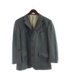 チャップス CHAPS RALPH LAUREN ジャケット 上着 90 78 165 グレー ストライプ柄 長袖 3つボタン /AP ■GY70
