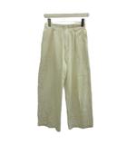 トゥデイフル TODAYFUL パンツ 36 アイボリー 無地 ワイドシルエット タック入り /RY ■GY70