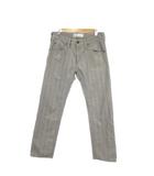 リーバイス Levi's 504 STRAIGHT パンツ W30 L33 グレー グレンチェック柄 長ズボン リベット /MN30 ■ECB005