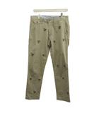 ポロ ラルフローレン POLO RALPH LAUREN パンツ 165/76A ベージュ 総柄 /RY ■ECD005