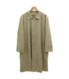 バーバリー ロンドン BURBERRY LONDON ステンカラーコート バルマカーン ロング ノバチェック裏地 ライナー付 比翼 92-170-5 ベージュ /GV ■ECD005