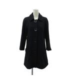 マークジェイコブス MARC JACOBS ステンカラーコート ロング丈 4 XL 黒 無地 /SY41 ■GY74