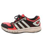 アディダス adidas スニーカー ランニングシューズ 26.5cm オレンジレッド 黒 ブラック 白 ホワイト ECE006 /TQ