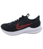 ナイキ NIKE ランニングシューズ ウォーキングシューズ 26.5cm 黒 ブラック 赤 レッド メッシュ レースアップ /TL ■ECE006