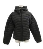 パタゴニア Patagonia ダウンセーターフルジップフーディ ダウンジャケット ジップアップ ロゴ S 黒 ブラック 84710FA12 /GV ■ECE006