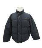 ラルフローレン RALPH LAUREN CHAPS ダウンジャケット ミドル丈 L 紺 ネイビー スタンドカラー /SM39 ■GY74