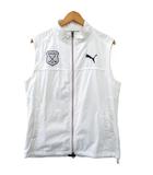 プーマ PUMA 国内正規品 ゴルフウェア フルジップ ベスト 裏メッシュ XL ホワイト 白 /KT7 ■ECA006