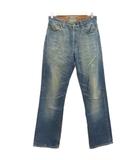 ステューシー STUSSY デニムパンツ ジーンズ ストレート ロング丈 30 紺 ネイビー /HO38 ■ECD006