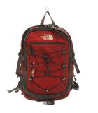 ザノースフェイス THE NORTH FACE バックパック リュック 赤 レッド ロゴ ドローコード メッシュポケット /SC ■GY53