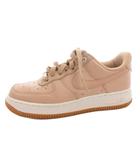 ナイキ NIKE エアフォース 1 スニーカー シューズ ローカット 23.5 ピンクベージュ 896185-202 /FF ■GY53