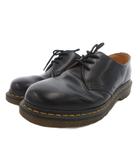 ドクターマーチン DR.MARTENS レザーシューズ レースアップ ステッチ 8 黒 ブラック /FF ■GY53