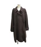 ソニア ソニアリキエル SONIA SONIA RYKIEL トレンチコート M 茶 ブラウン ダブルブレスト 長袖 ロング丈 /PP ■GY75