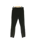 エムエムシックス メゾンマルジェラ MM6 Maison Margiela テーパードパンツ ジップデザイン I40 ブラック /ES ■GY75