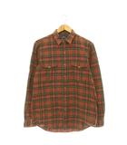 ポロ ラルフローレン POLO RALPH LAUREN チェックシャツ 長袖 コットン M スモークレッド マルチカラー /CX ■GY70