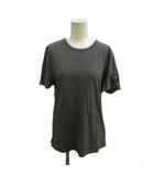 グッチ GUCCI Tシャツ M グレー ラウンドネック 半袖 ロゴプリント /KK ■GY75