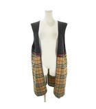 バーバリー ロンドン BURBERRY LONDON コート用ライナー 子ども服(女の子用) 170 ベージュ 黒 ブラック チェック柄 BBB52 /AH10 ■GY50