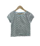 バーバリー ロンドン BURBERRY LONDON Tシャツ カットソー 150cm マルチカラー チェック柄 ラウンドネック 半袖 /SM14 ■ECD009 女の子