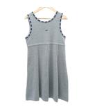 ハナエモリ HANAE MORI ニットワンピース 130 グレー ノースリーブ ミニ丈 /HO12 ■ECC009 女の子