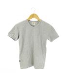 アヴィレックス AVIREX Tシャツ S グレー Vネック 半袖 リブ /MN38 ■ECB009