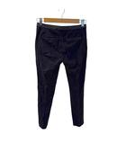 ルシェルブルー LE CIEL BLEU パンツ スラックス ウール混 テーパードパンツ ウエスト異素材 切替 ピンストライプ 36 杢 杢グレー /MZ ■ECB009
