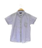 ラルフローレン RALPH LAUREN キッズ ボタンダウンシャツ チェック 半袖 160 ブルー /MY ■OS ■ECD009