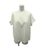 プラステ PLST Tシャツ カットソー ボートネック 半袖 無地 M 白 ホワイト /RS ■ECB009