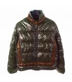 モンクレール MONCLER CAMEROON カメルーン ダウンジャケット ブルゾン 上着 1 カーキ Z7HJ371