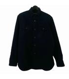 ナイジェルケーボン NIGEL CABOURN シャツ ジャケット 厚手 長袖 48 ネイビー 紺 8049-13-10000